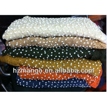 2016 latest fashion winter polka dot scarf